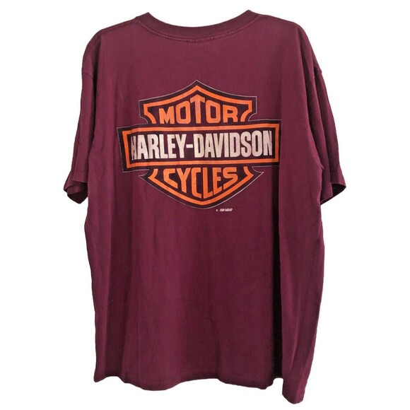 VTG Harley Davidson Spellbound T-shirt Mens Sz XL Single Stitch USA 90s Fun Wear - Picture 6 of 11